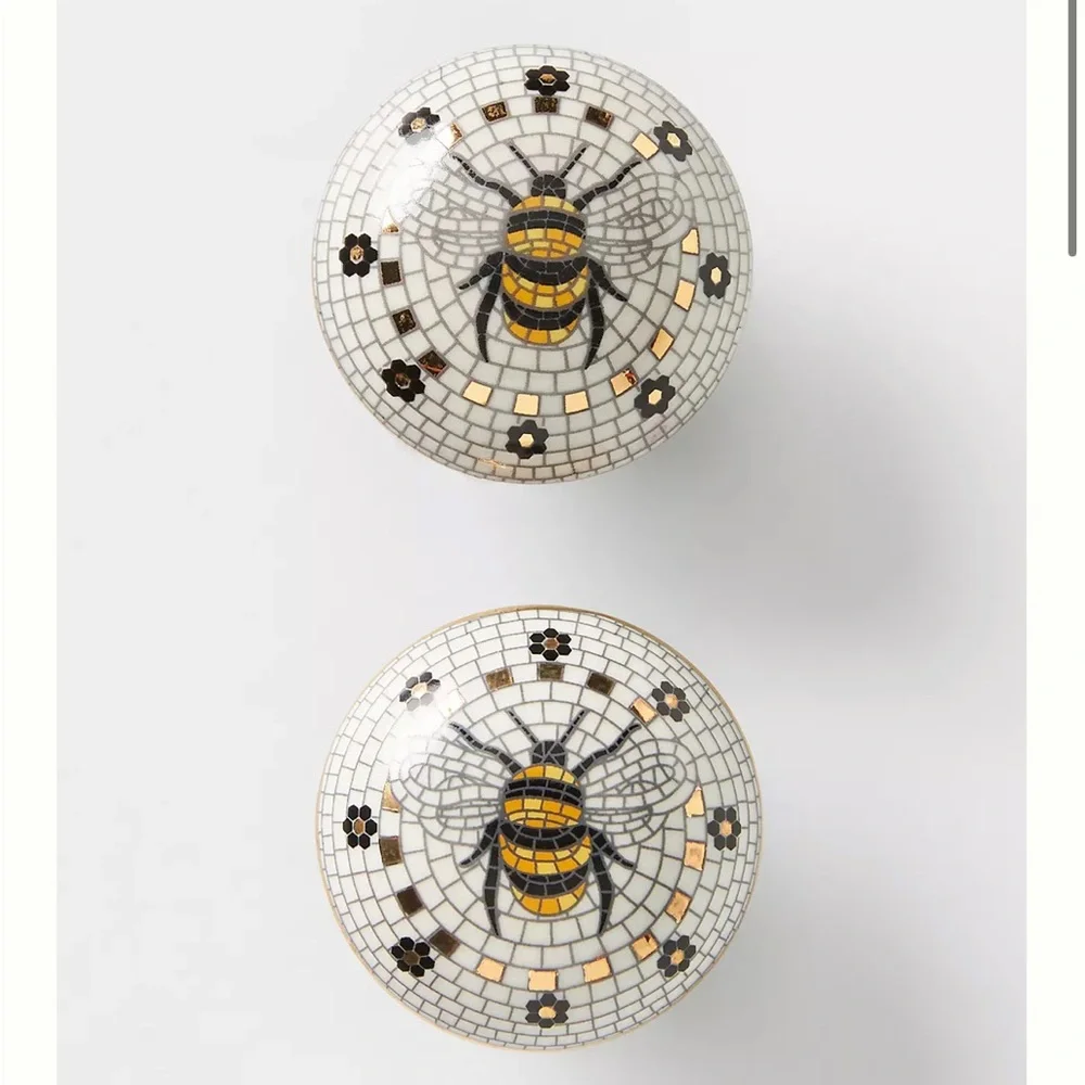 Anthropologie Bistro Garden Tile Knob